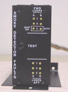 Aircraft Fire Protection System Fault Panel Assembly from Advanced Aircraft Extinguishers, Inc.