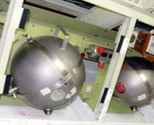 Aircraft Fire Extinguisher Bottle Assembly from AAE Ltd.